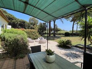 Aussicht vom Ferienhaus [Sommer]
