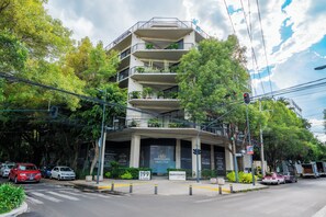 Exterior view of the building