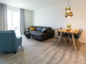 Hafenspitze App.1.03- Blick durchs Appartement