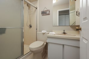 Full bath with walk in shower