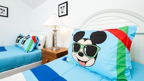 Delightful Disney themed rooms await