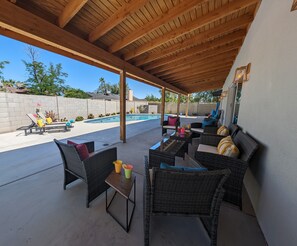Expansive Outdoor Patio