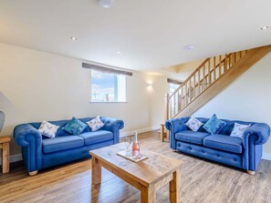 Living room | Wheston House Farm Holiday Cottages- Stable View - Wheston House Farm Holiday Cottages, Tideswell