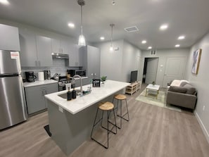Open Concept Kitchen & Living Room