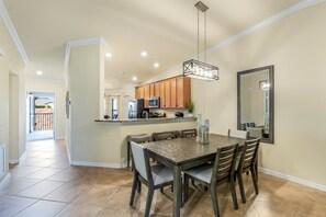 Entryway into the kitchen