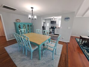dining room seating up to 8