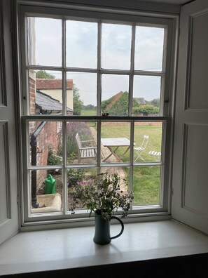 View from kitchen window, just our barn between you and the open countryside. 