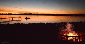 Sunsets as bright as the fire