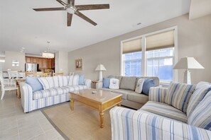 Bright and open family room