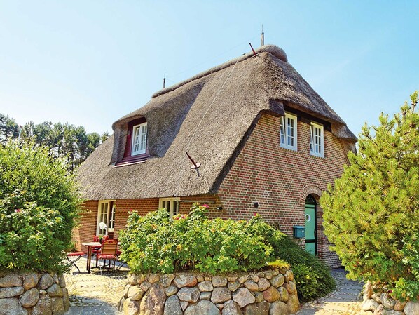 Reetdachhaus im Süden von Kampen