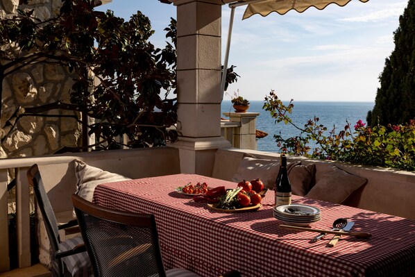 Repas à l’extérieur