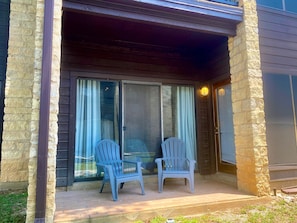 Private patio