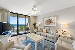 Living Area with Balcony
