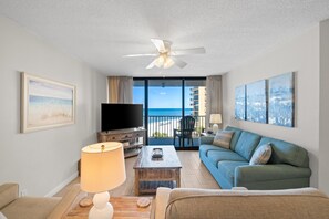 Living Area with Balcony