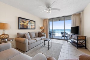 Living Area with Balcony