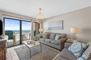 Living Area with Balcony