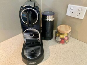 Kaffe och/eller kaffebryggare