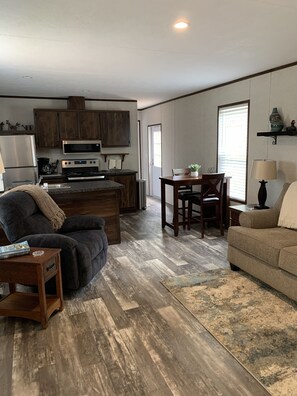 Open floor plan 