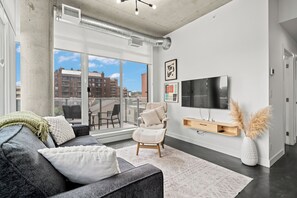Living Area with TV