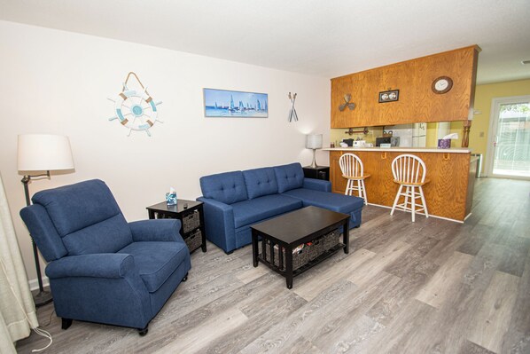 Living Room and Kitchen