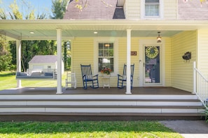 Plenty of seating to enjoy a beautiful day!