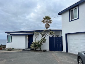 Front of cottage