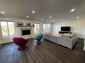 Downstairs living area