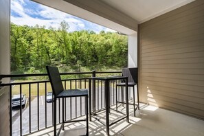 Balcony to enjoy morning coffee