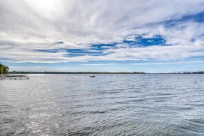 Lots of open water