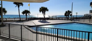 View from the 1st Floor Balcony Door!