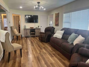 Living Room with Smart TV