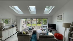 Lovely bright but cosy lounge space