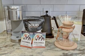 Coffee and/or coffee maker