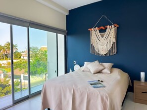 Experience ultimate relaxation in our serene bedroom sanctuary