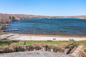 Big Bass Lake less than half of a mile away!