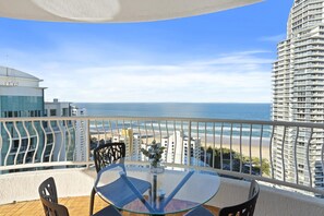 Enjoy your morning coffee in our spacious balcony