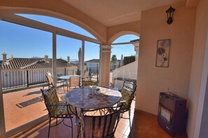 Covered terrace
