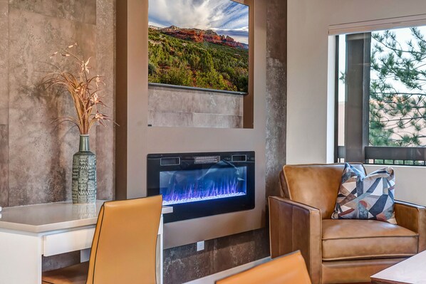 Cozy Up to the Electric Fireplace