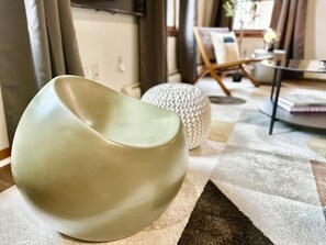 Live in style in Historic Little Italy! Our stunning living room awaits in a vibrant downtown location near Yale.