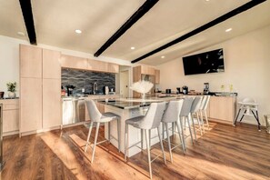 Open concept kitchen