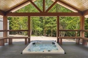 Bubbelpool utomhus
