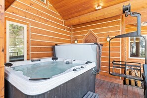 Bubbelpool inomhus