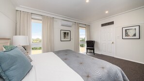 Master bedroom with King bed and ensuite