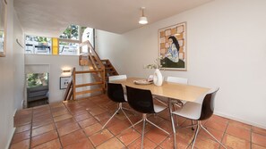 Enjoy meals together in this dining area with seating for 6