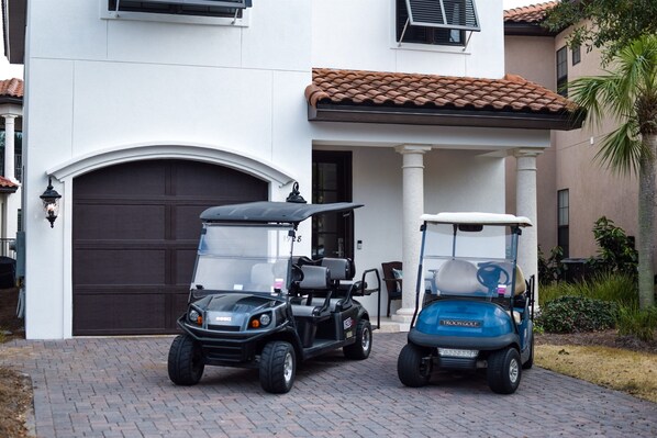 6 and 4 seat Golf Carts