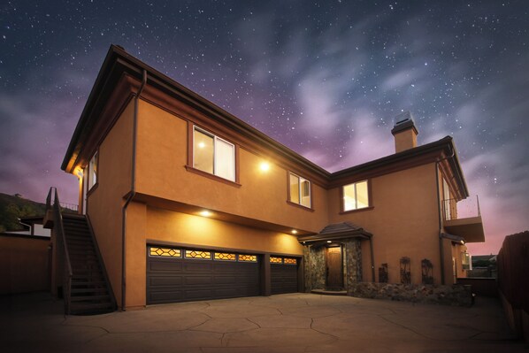 Serenity Heights is nestled aside a gentle hill with beautiful canyon views. 