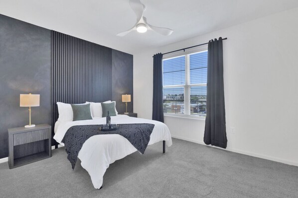 The bedrooms feature plush bedding and tastefully selected décor, ensuring a restful escape.