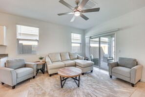 Living Room | Central Air Conditioning & Heating