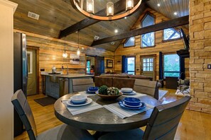 Open Dining/Kitchen/Living Area