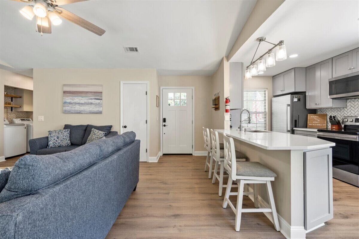 Cute Home w/ Fenced Yard + Bikes, Beach Pass & EV Charger, 10 Mins to Everything